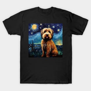 Briard French Shepherd Night T-Shirt